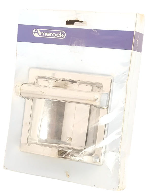 Amerock Recessed Toilet Tissue Dispenser, Chrome