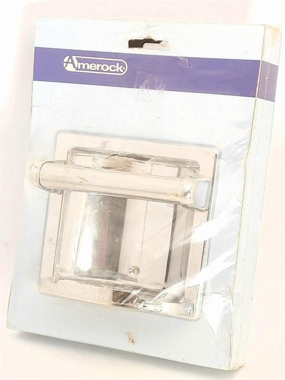 Amerock Recessed Toilet Tissue Dispenser, Chrome