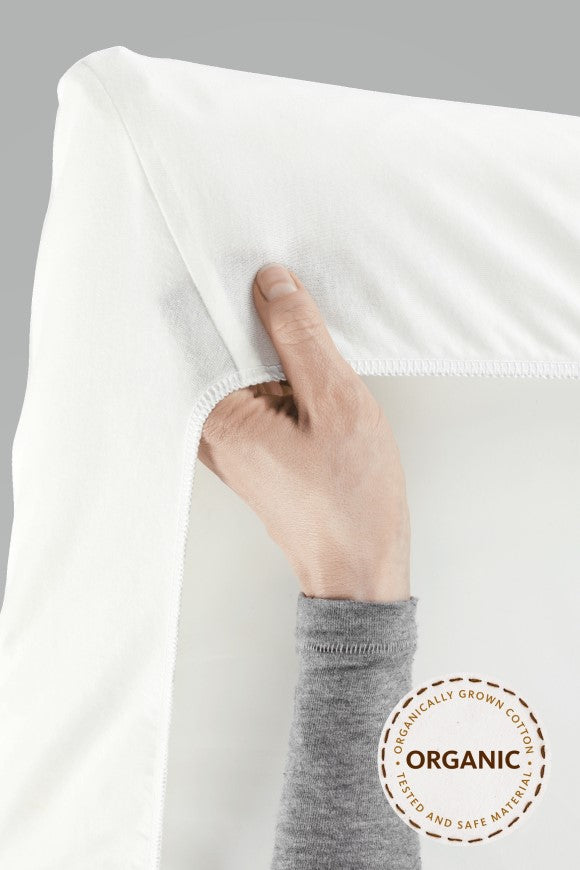 Babybjorn Fitted Sheet For Travel Cot Light