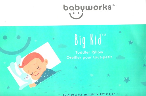 Baby Works Toddler Big Kid™ Pillow with Bamboo Pillow Case