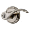 Baldwin Prestige Tobin Keyed Entry Lever With SmartKey, Satin Nickel