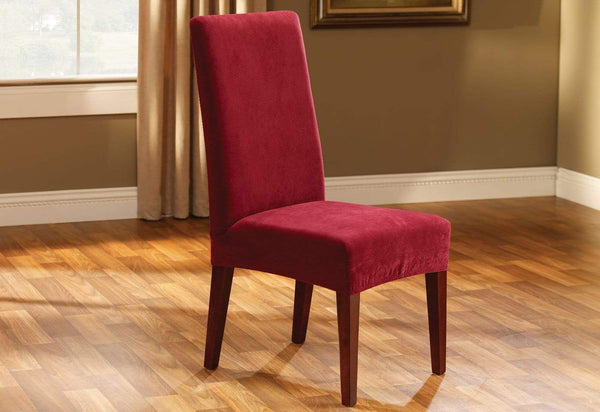 Sure-Fit Stretch Pique Short Chair Slipcover