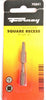 Forney 70841 Insert Bit Square Recess, 2 by 1-Inch, 2-Pack
