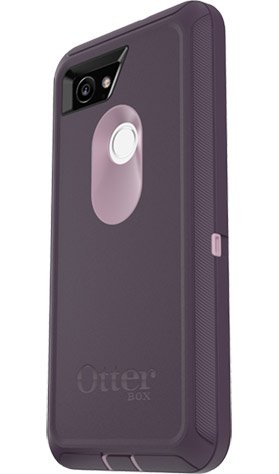 Otter Defender Series Google Pixel 2 Case, Purple Nebula