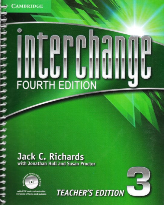 Interchange Level 3 Teacher's Edition with Assessment Audio CD/CD-ROM