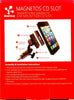 MAGNETOS-CD Magnetic Cradle-less Smartphone Car Mount