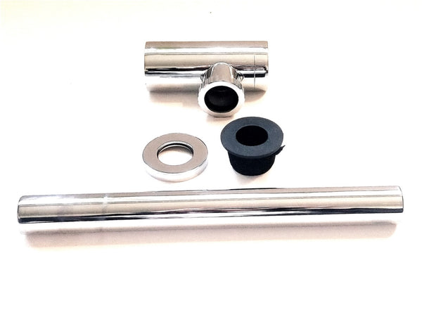 KRAUS Solid Brass P-Trap, Chrome