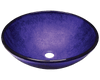 MR Direct 642 Foil Undertone Purple Glass Vessel Sink