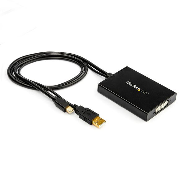 StarTech Mini DisplayPort to Dual-Link DVI Adapter - USB Powered, Black