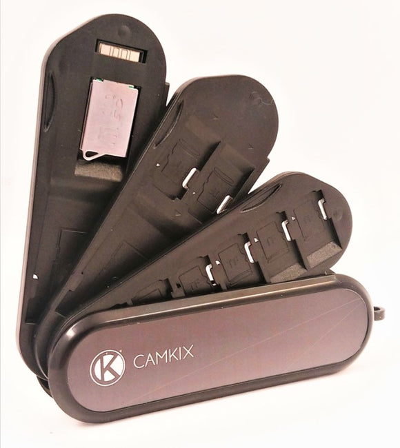 CAMKIX Swiss Army Knife Design Memory Cards Storage