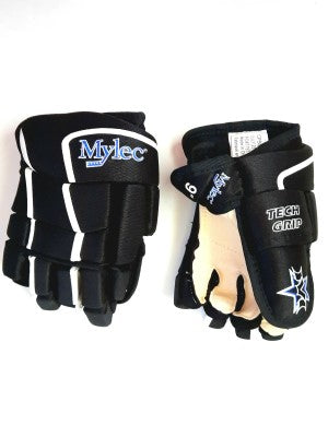 Mylec Ultra Pro II Hockey Gloves, Small Black
