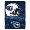 NFL Tennessee Titans Prestige Series Royal Plush Raschel Blanket