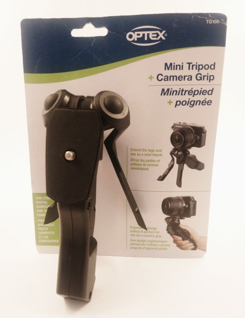 OPTEX Mini Tripod & Camera Grip TG100