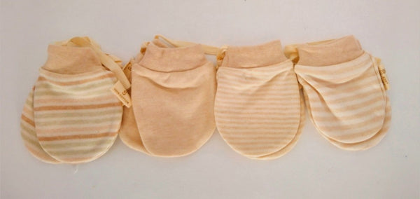 Scratch Free Newborn Mitten Organic Cotton for Infants