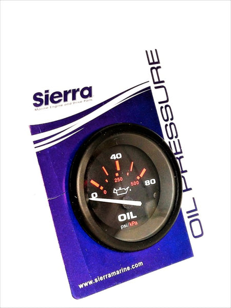 Sierra 57903P Amega 2'' Oil Pressure Gauge