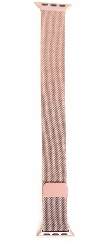 Stainless Steel Milanese Loop Replacement Band - Rose - 38mm
