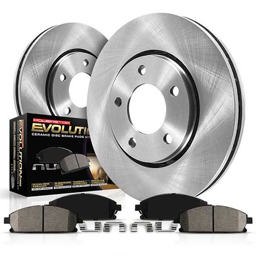 Power Stop Z17 Stock Replacement Front Brake Kit