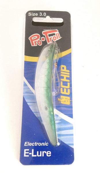 Pro-Troll Fishing Products SK E-Lure, Size 3.0, Green Pearl