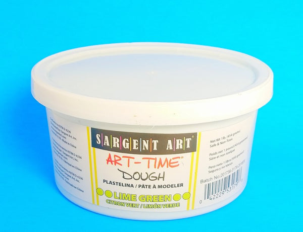 Sargent Art 1-pound Art-time Dough, Lime Green