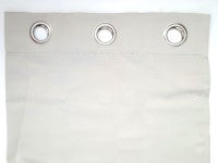 Sun Zero Energy Efficient Blackout Grommet Curtain Panel 40” x 63”, Pearl Grey