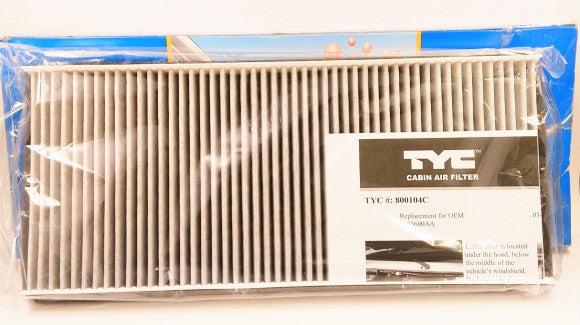 TYC 800104C Replacement Cabin Air Filter - Dodge Sprinter
