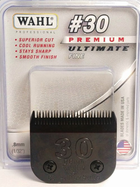Wahl Clipper -Ultimate #30 Pet Grooming Replacement Blade- Black