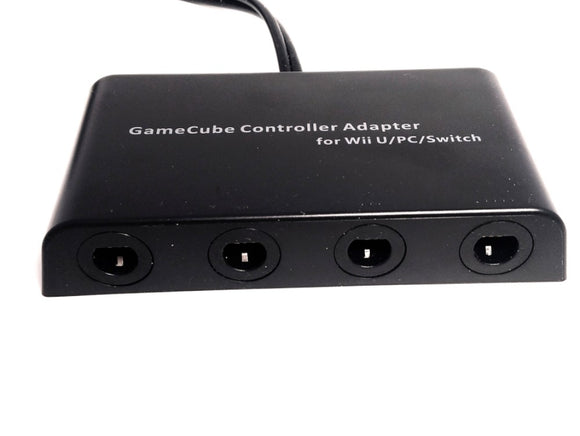 Mayflash GameCube Controller Adapter for Wii U and PC USB, 4 Port. In original packing, packing is open / damaged
