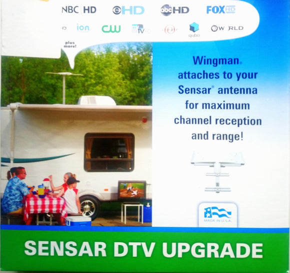 Winegard RV-WING Wingman White UHF Booster TV Antenna